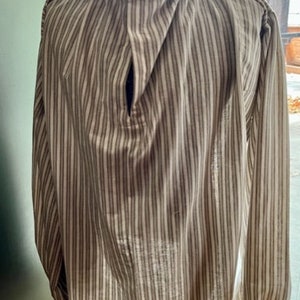 18th Century Civilian shirt - stripes or checks Custom made to your measurements