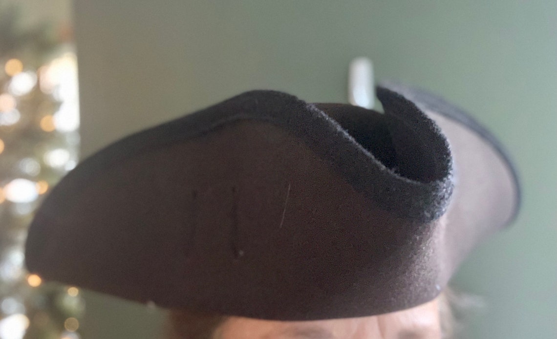 Wool Tricorn Hat Made to Your Specifications - Etsy
