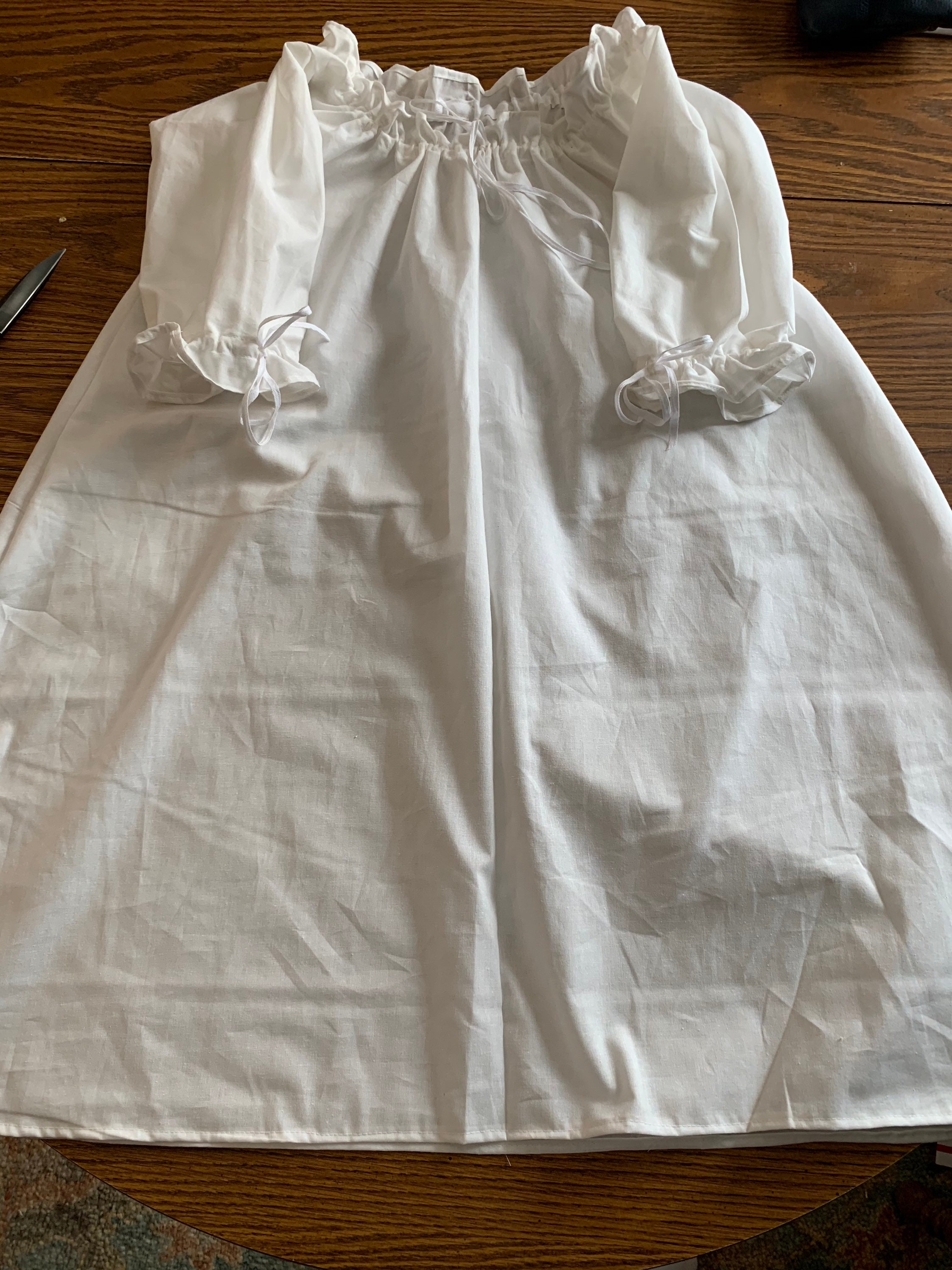 Chemise dress (white or black)