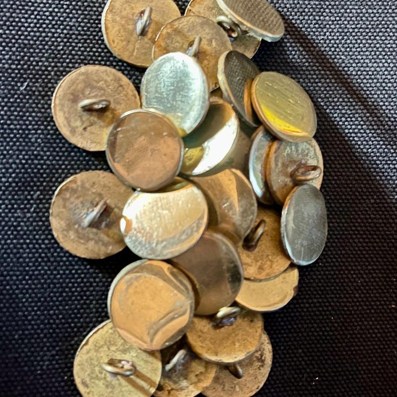 Brass Buttons - Etsy