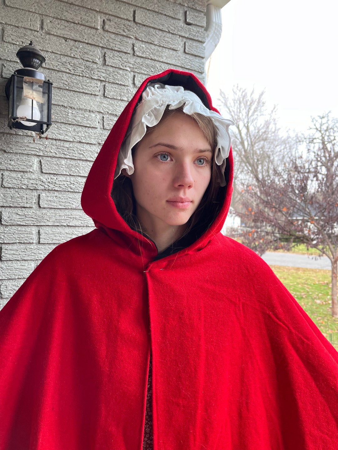 Wool Cape With Hood - Etsy