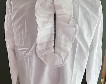 Men's Ruffle Shirt **Ready to Ship**