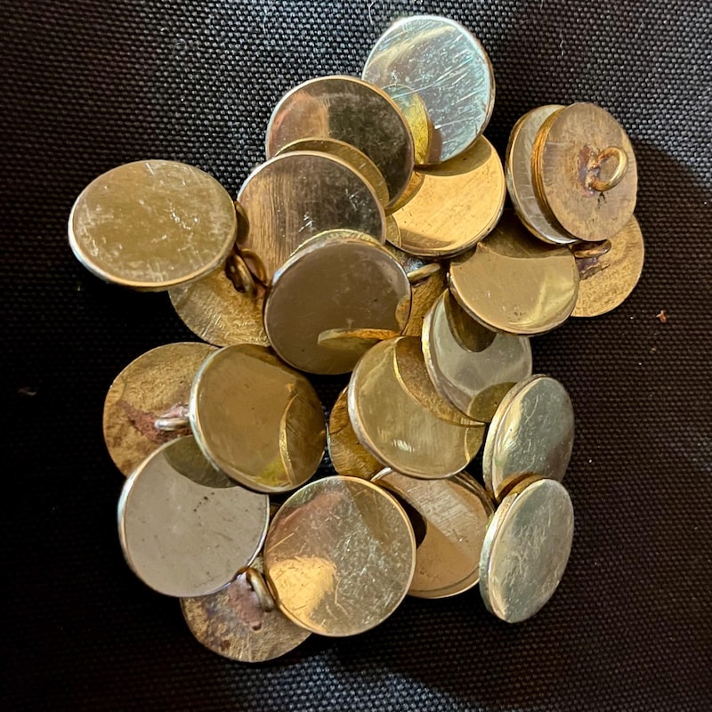 Brass Buttons - Etsy