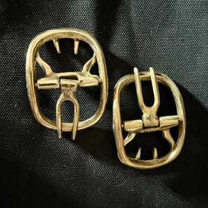Brass Shoe Buckles for 18th Century - pair