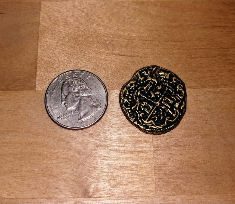 Bag of Pirate Coins Spanish Bullion Etsy