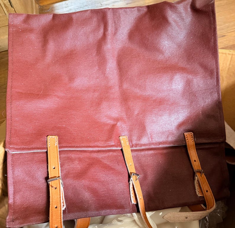 Knapsack Red Painted for Revolutionary War - Etsy