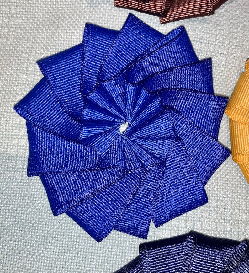 Cockade - Hat Decoration. Choose Your Color! and Your Button! - Etsy