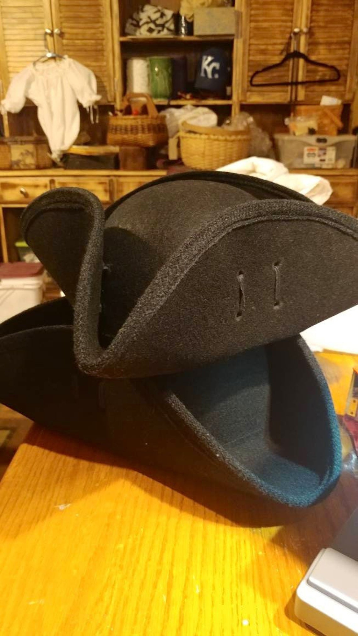 Wool Tricorn Hat Made to Your Specifications - Etsy
