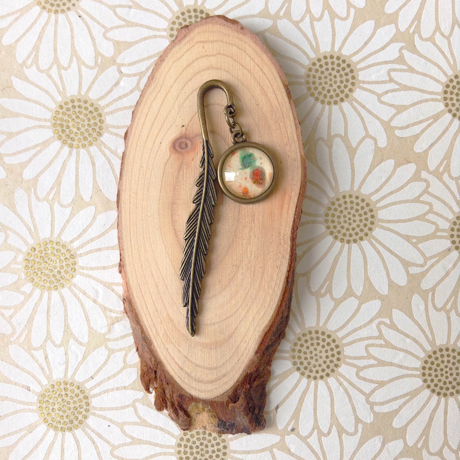 Metal hook bookmark bookmarkreader giftthanks gift best Etsy