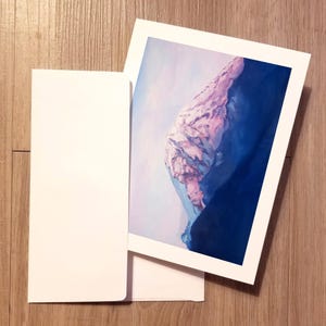 Mount Rainier Grußkarten - Wählen Sie, wie viele (Count) - einzeln oder in Paketen - pazifischer Nordwesten PNW Landschaftskunst leere Karte