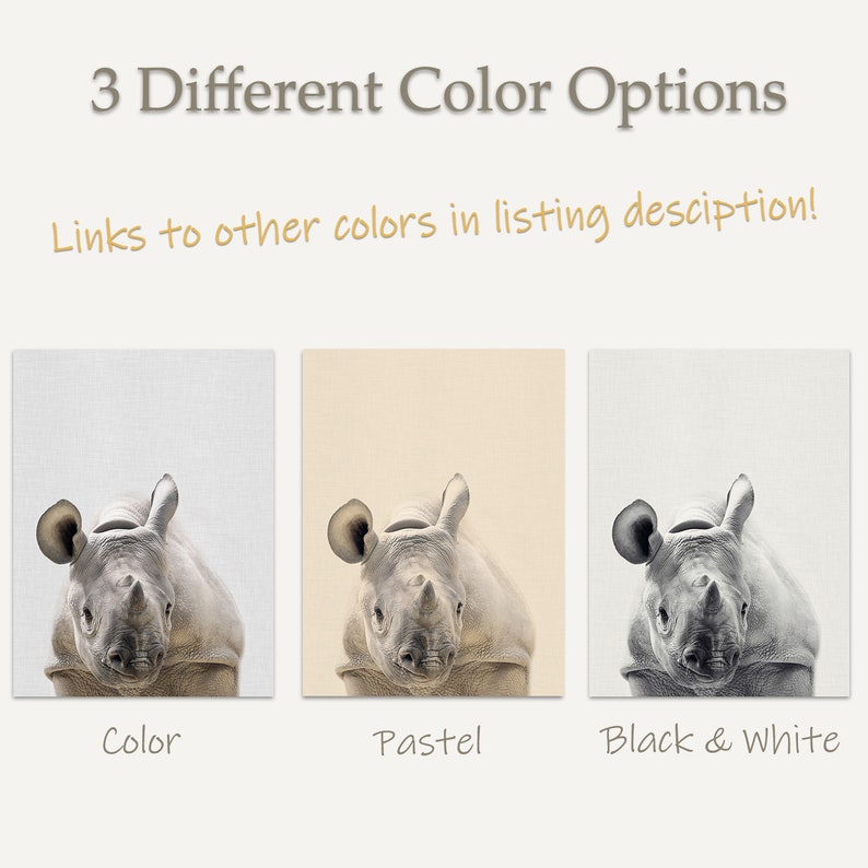 black and white rhino print zoo animal nursery theme kids etsy