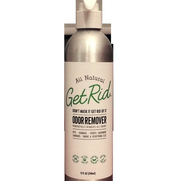 Natural ODOR REMOVER- Get rid of it, Smoke & sports equipment remover-(8 OZ)