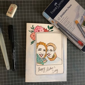 Tarjeta Especial Personalizada con el cuadro de tu amado/tarjeta especial cumpleaños/tarjeta hecha a mano/tarjeta aniversarios/
