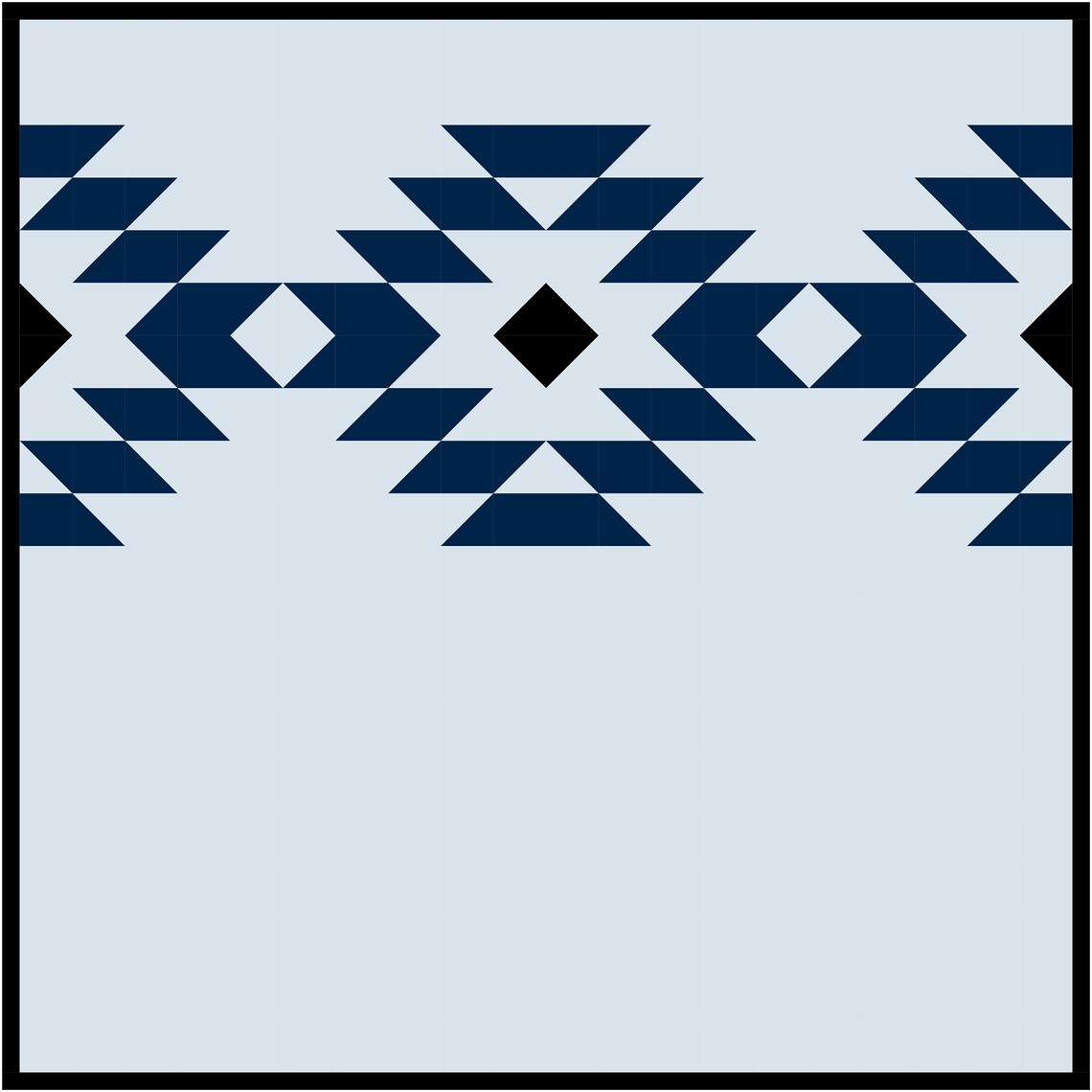 Modern Tribal Quilt Pattern Etsy