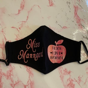 Customized Teacher mask