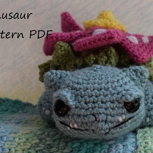 Venusaur Amigurumi Pattern PDF