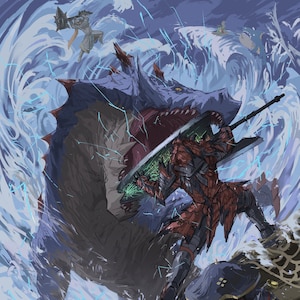 Lagiacrus Kunstdruck/ Poster