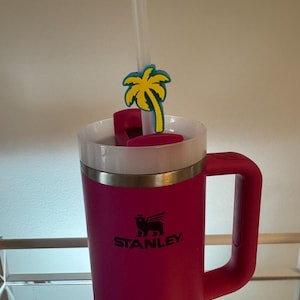 Palm tree Stanley straw topper