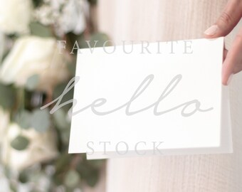 5x7 Pdf Stationery Styled Mockup Greeting Card Mockup Bridal Etsy