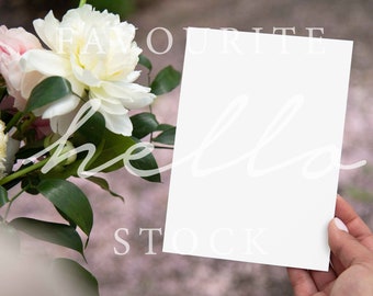 5x7 4x6 Pdf Stationery Styled Mockup Bridal Mockup Paper Etsy