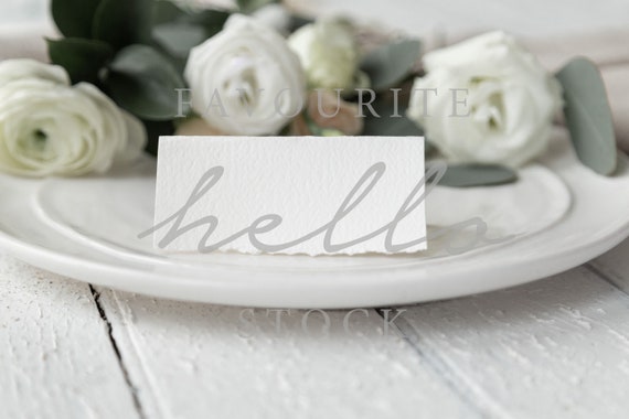 Free Tented Place Card Mockup Wedding Table Tent Cards Name Psd All Logo Mockup Realistic 3d Free Download