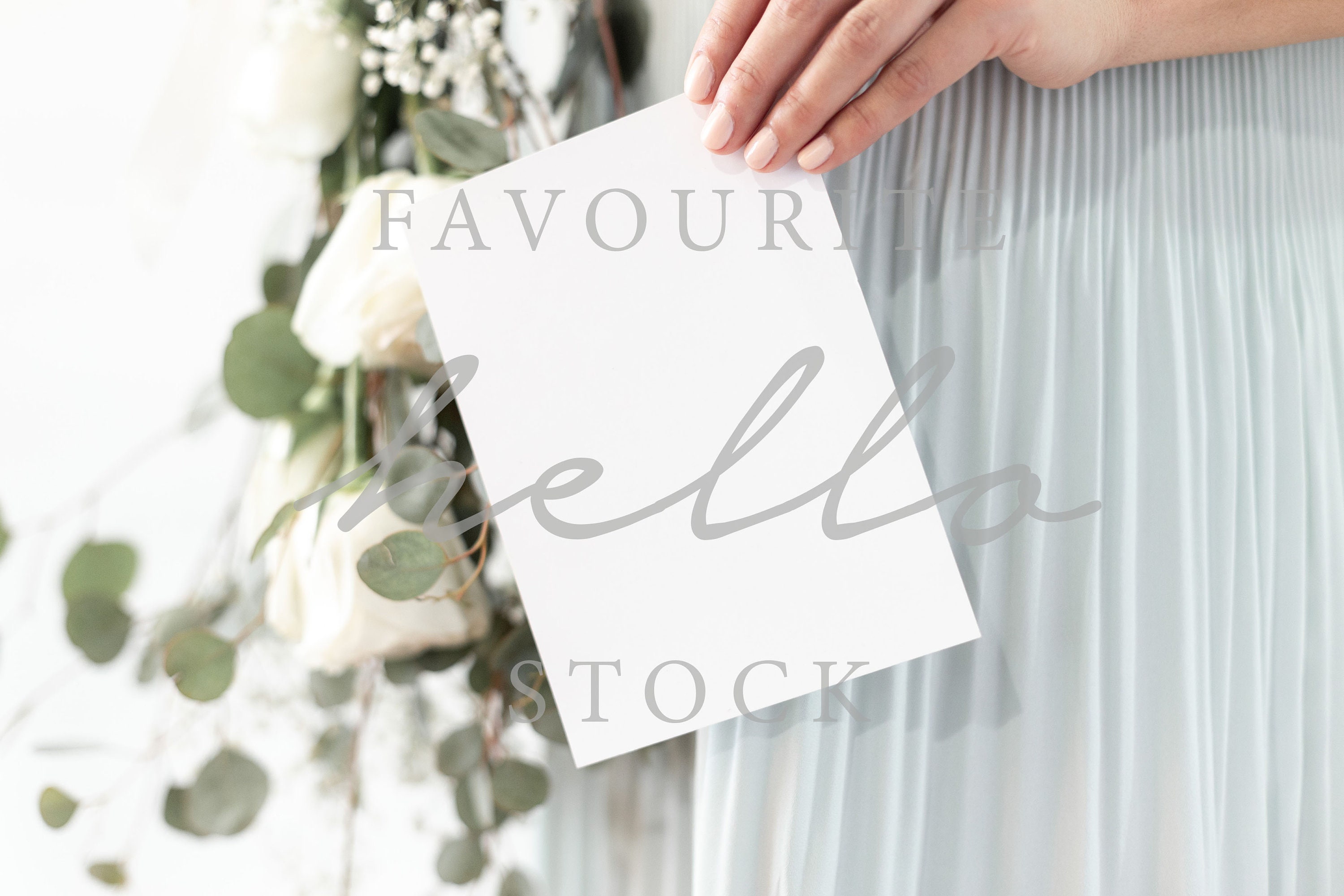 5x7 Blank Card Mockup Smart Object Wedding Invitation Etsy