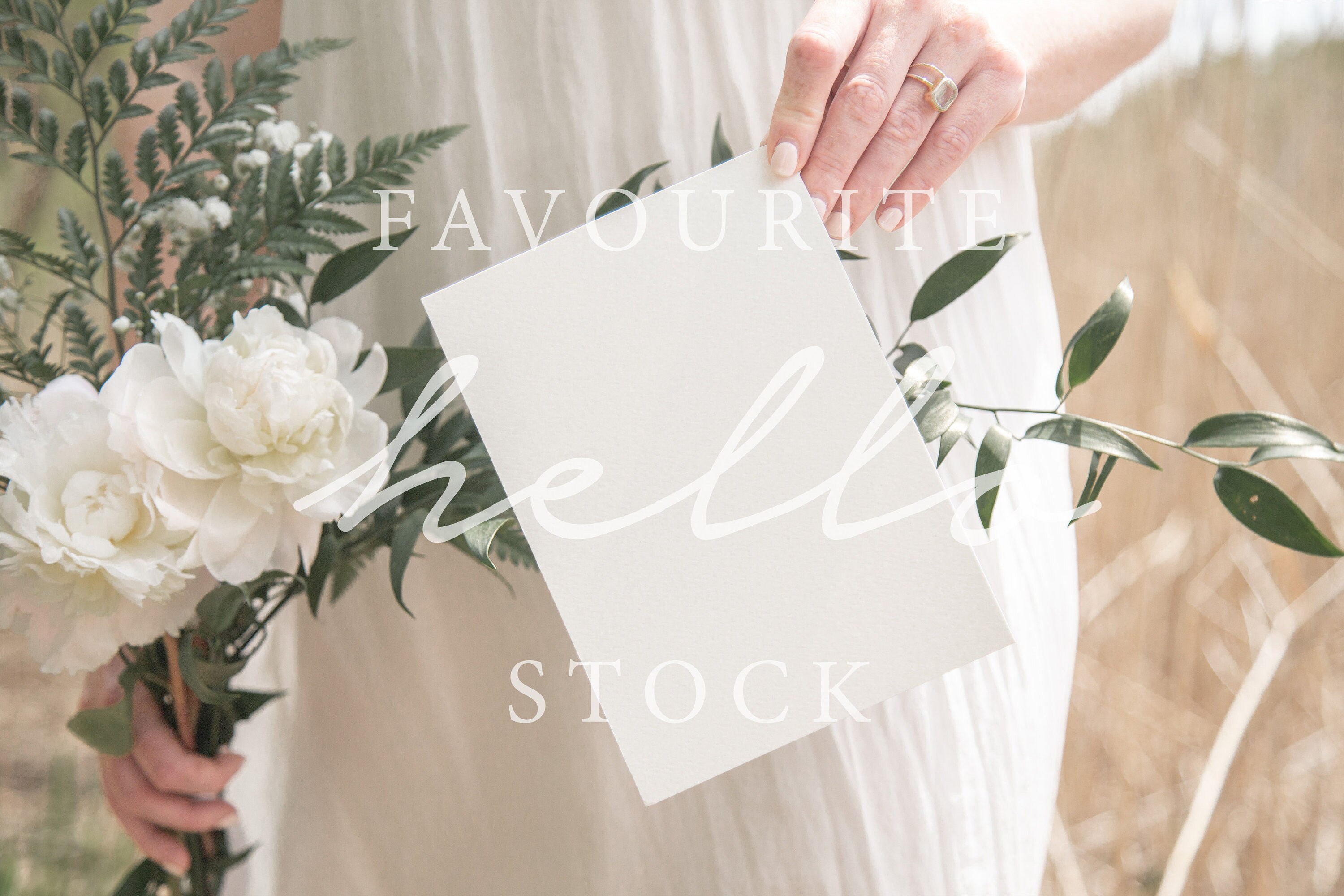 5x7 Blank Card Mockup Smart Object Country Wedding Etsy