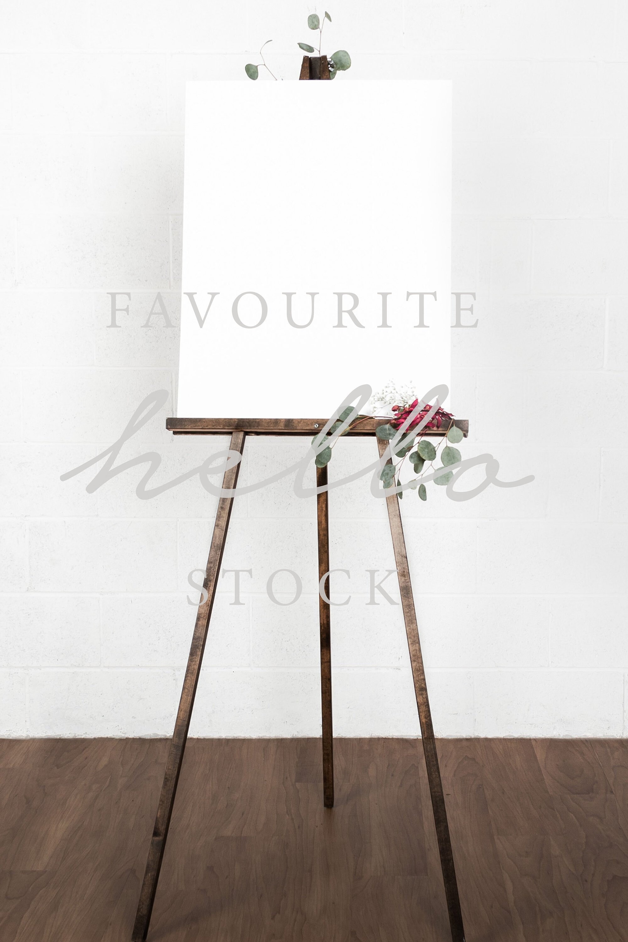 Download 18x24 Pdf Easel Mockup Smart Object Mockup Poster Mockup Etsy