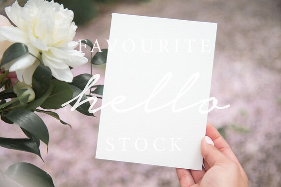 5x7 Pdf Stationery Styled Mockup Greeting Card Mockup Bridal Etsy