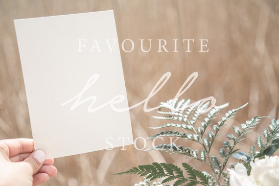 5x7 Pdf Stationery Styled Mockup Greeting Card Mockup Bridal Etsy