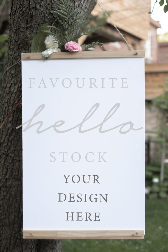 18x24 Pdf Sign Mockup Smart Object Mockup Poster Mockup Etsy
