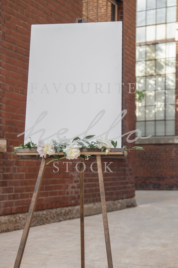 18x24 Jpeg Easel Mockup Sign Mockup Poster Mockup Wedding Etsy