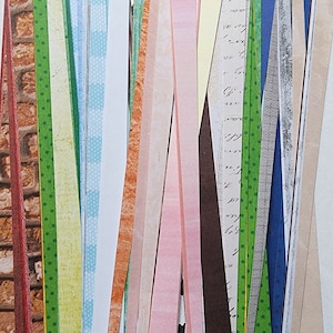 Paper Bead Strips, precut paper strips for making paper beads