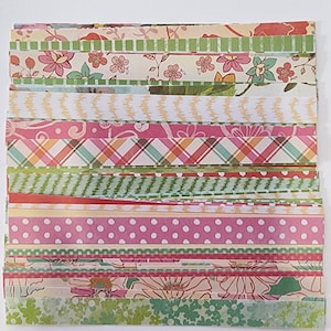 Paper Tube Bead Strips, precut paper tube bead strips, paper beads