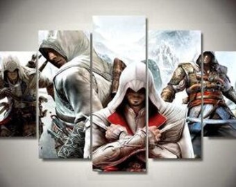 Assassins's Creed 5pc Canvas Set