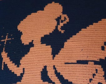 Fairy Tale Mosaic Crochet Blanket Pattern: Fantasy Throw (PDF Download