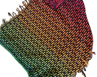 Phoenix Phase – Mosaic Crochet Blanket Pattern (PDF)