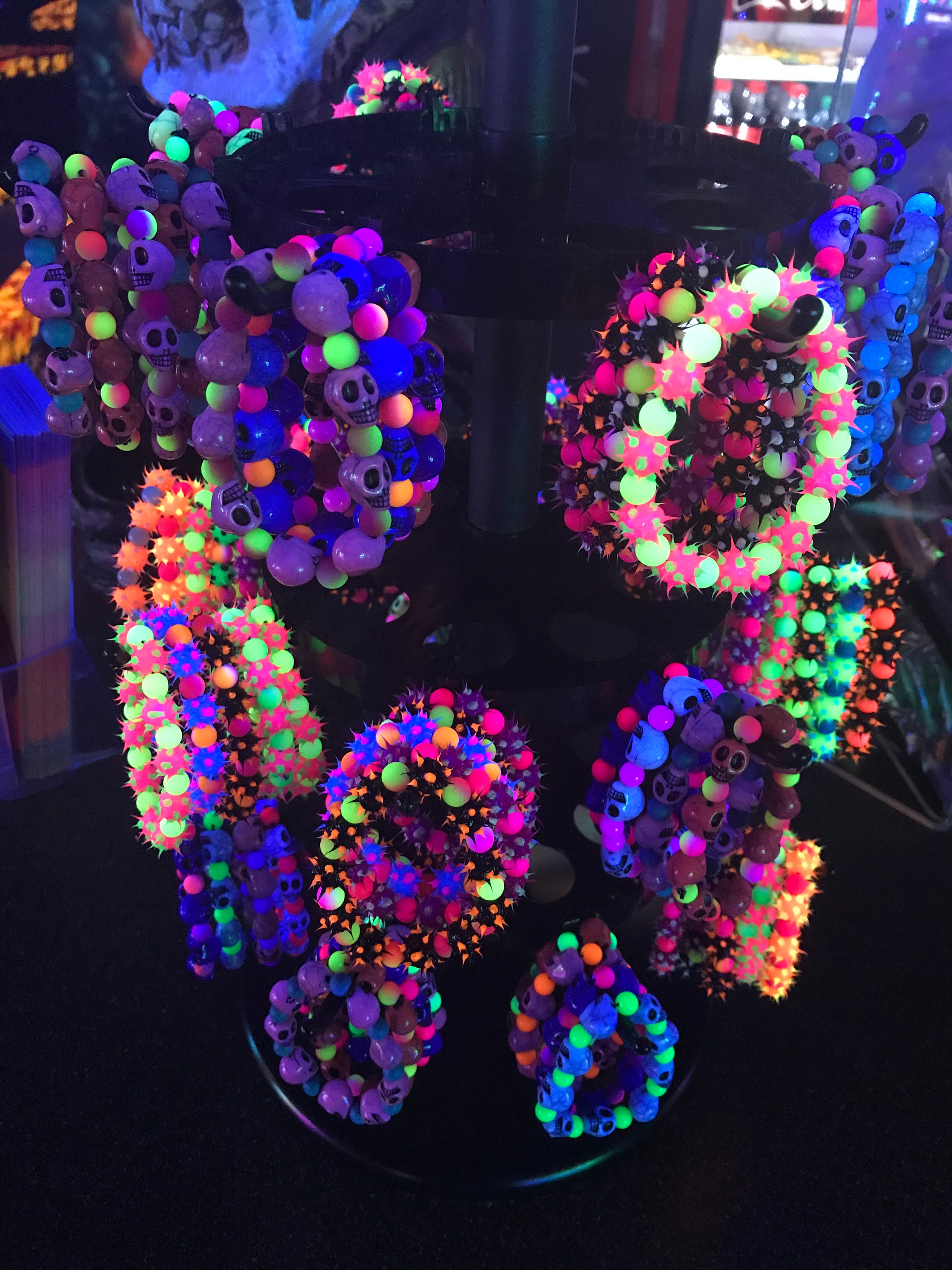 Silicone spiky deals ball earrings