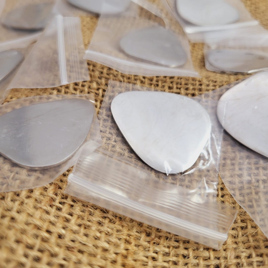 Laser Engraving Blanks Guitar Pick Stainless Steel Blanks Stainless