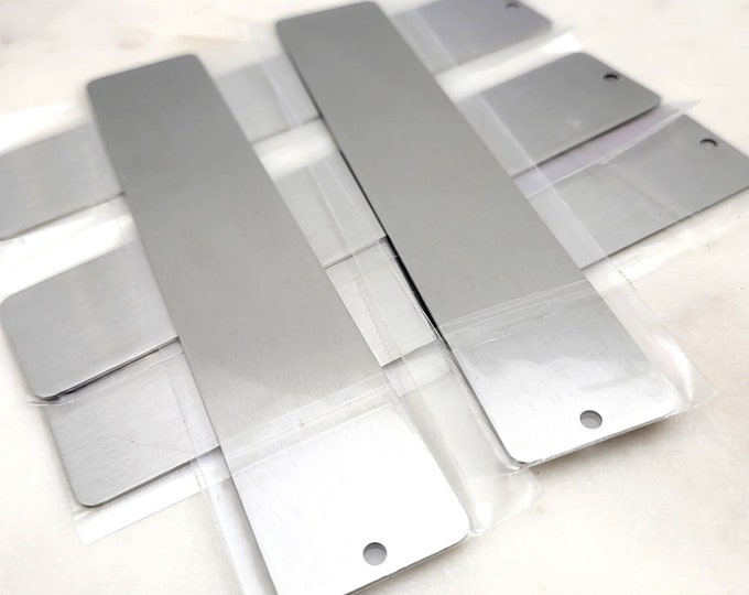 Laser Engraving Engravable Bookmark Metal Blanks - Wholesale  Blanks for Laser Engraved Bookmark Gifts.