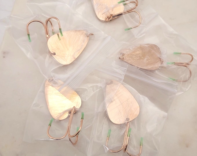 Fish Hook Blanks for Laser Engraving. Laser Engravable Fishing Lure Metal.