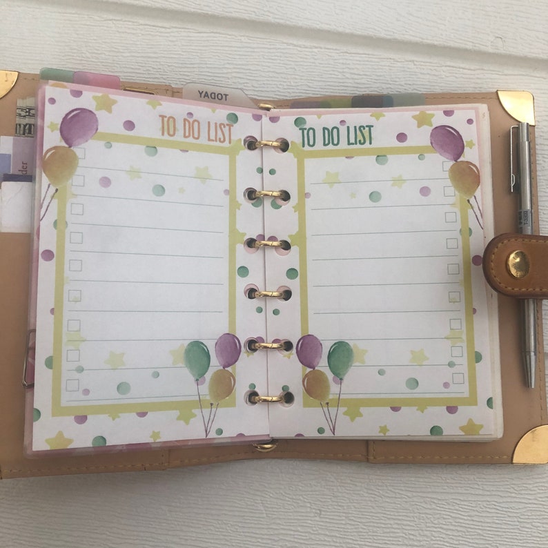 LV Agenda-PM-Mini-Inserts-Monthly-Weekly-Refills Fits Louis | Etsy