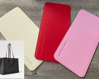 Vegan Leather Purse base shaper fits for Louis Vuitton On the Go GM Size