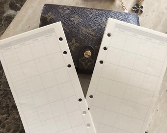 Agenda MM Size Refills Plain Design