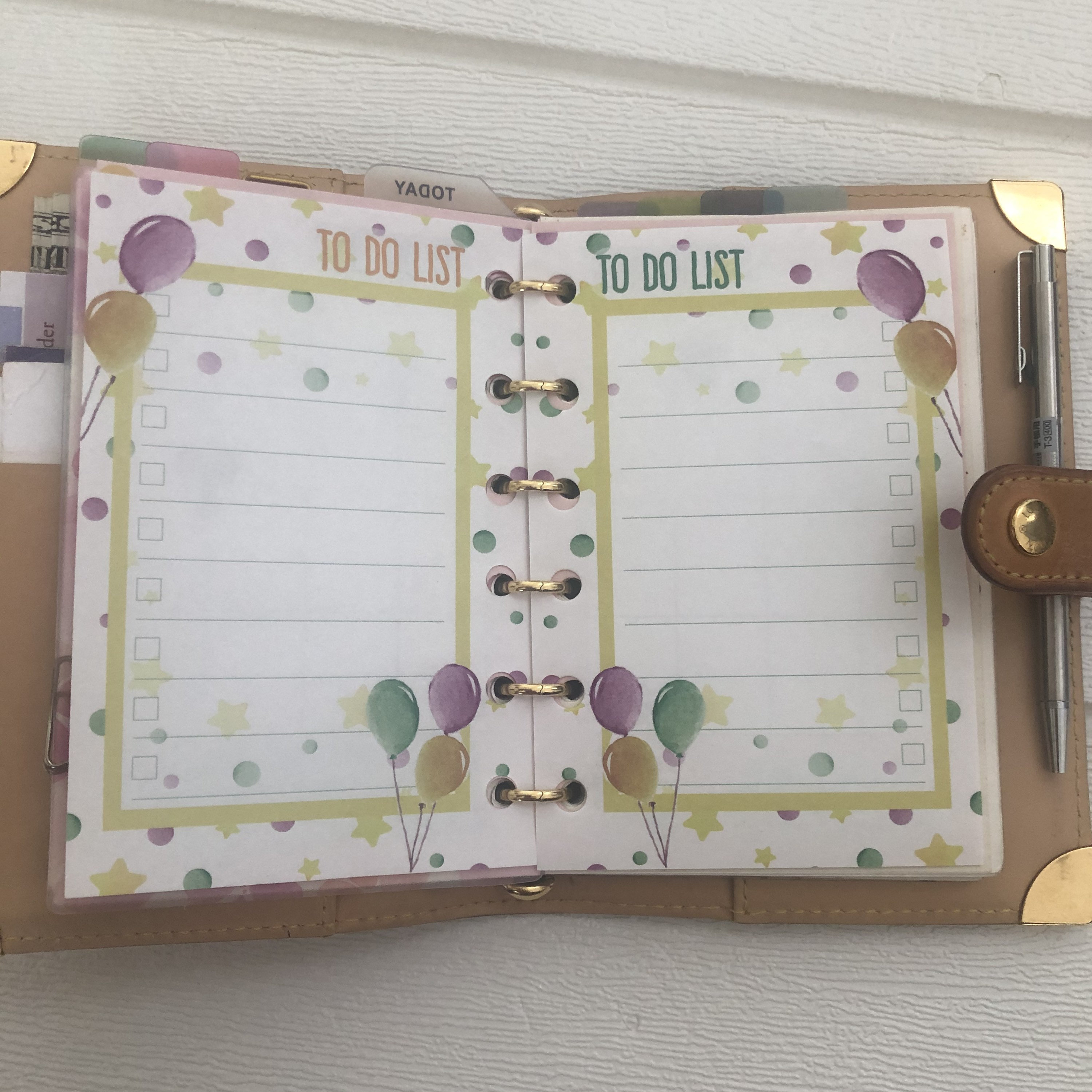 agenda inserts lv pm a7