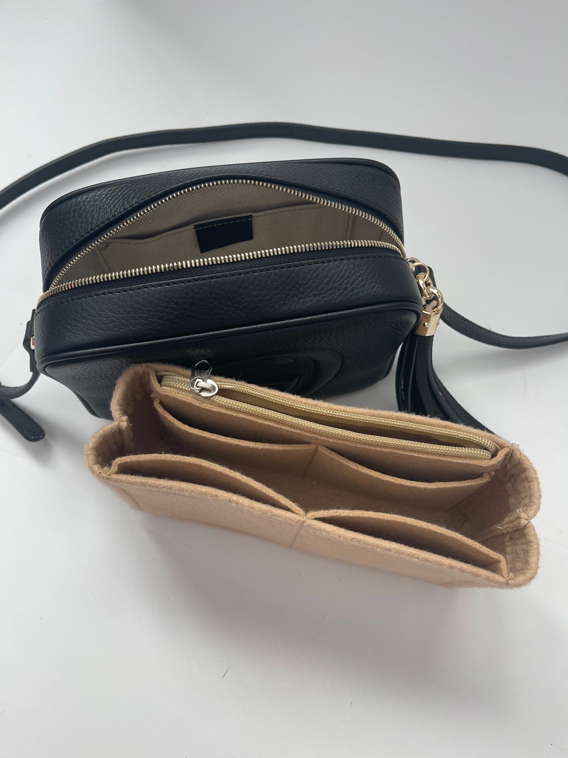 Samorga, Bags, Samorga Bag Organizer For Gucci Soho Disco 2cm Shoulder Bag  Insert