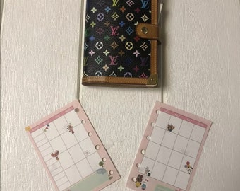 LV PM Size Agenda we Are Beauty Lovers Planner Dividers/ 