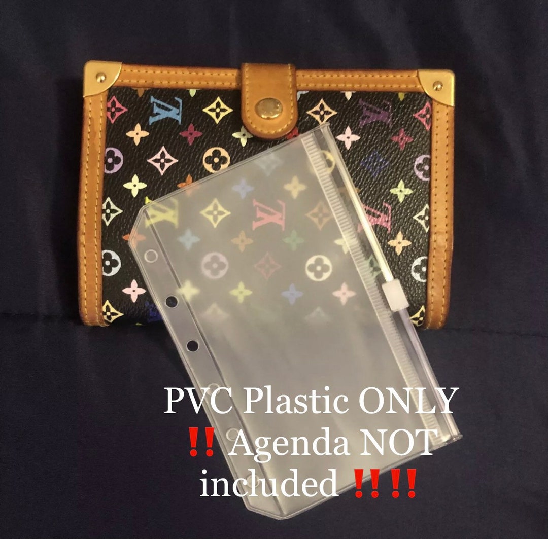 Repurposed Double-sided PVC LV Take-out Mini-Bag