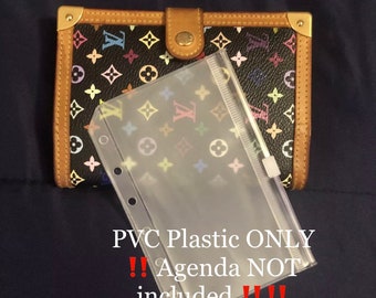 Repurposed Double-sided PVC LV Take-out Mini-Bag
