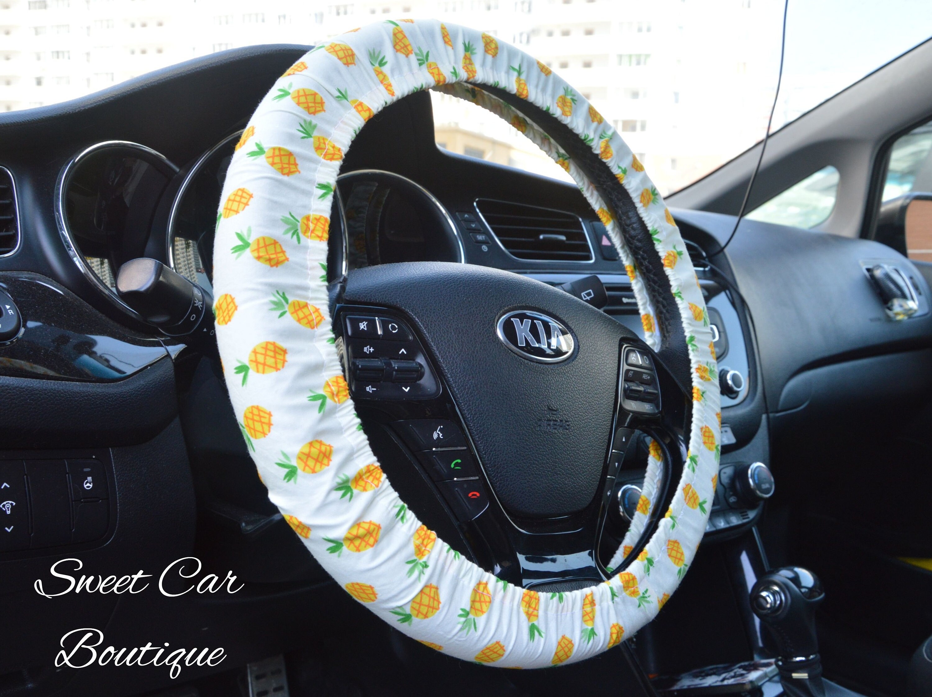 hawaiian girl car accessory